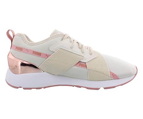 puma muse white gold