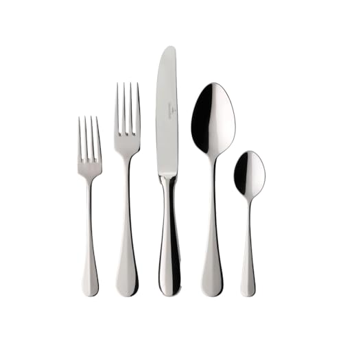 Villeroy & Boch La Coupole 40-Piece Flatware Set, 18/10 Stainless Steel, Service for 8