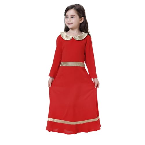 Vêtements de prière abaya pour enfants et thobe boutonné avec capuche