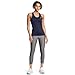 Under Armour Womens HeatGear Armour High Waisted Ankle No-Slip Leggings, (020) Charcoal Light Heather / / Black, X-Large