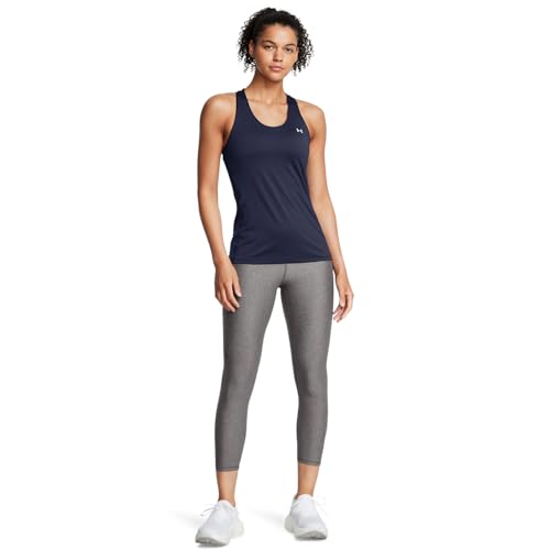 Image of Under Armour Women's HeatGear Armour High Waisted Ankle No-Slip Leggings