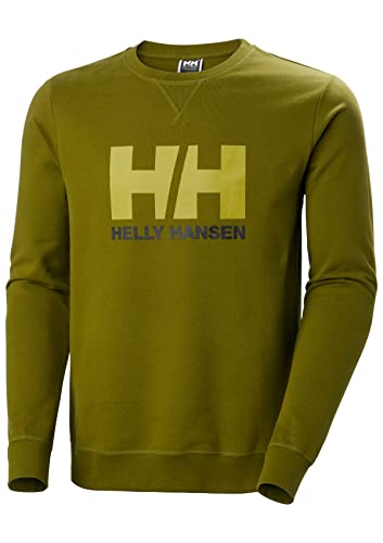 Helly Hansen HH Logo Crew Sweat shirt homme en coton marine pour le quotidien