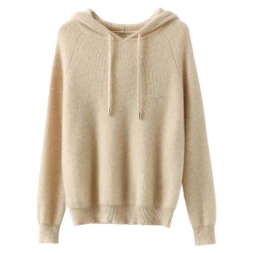 Wvapzxx Autumn Winter Women Hooded Pullover Sweater Cashmere Wool Blend Casual Knit Hoodie3