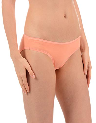 Image of Amante Solid Low Rise Cotton Bikini Panty Pack(Pack of 3)