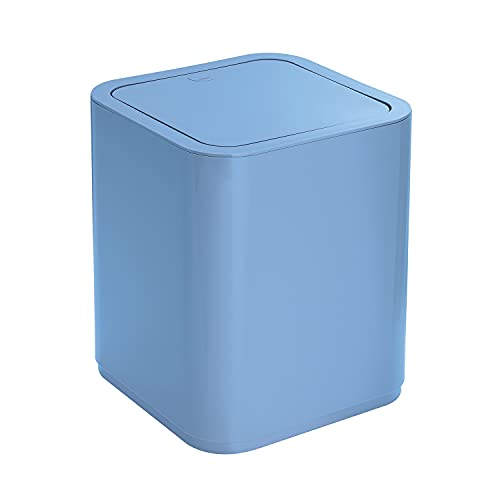 Gedy G-Seventy Paper Jetter, Measurements and Weight: 24.6 x 20 x 20 cm & 0.45 kg, Bathroom Bin in Thermoplastic Resins