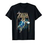 Zelda Breath Of The Wild Link Arch Shot Logo Graphic T-Shirt T-Shirt