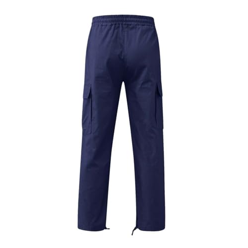 Pantalon de jogging cargo avec taille élastique confortable