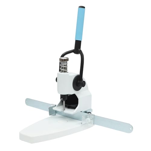 High Capacity Paper Hole Puncher, Manual Single Hole Punching Machine, 300 Sheets Capacity for Home, Office or Schools Drill Diameter 3/4/8mm