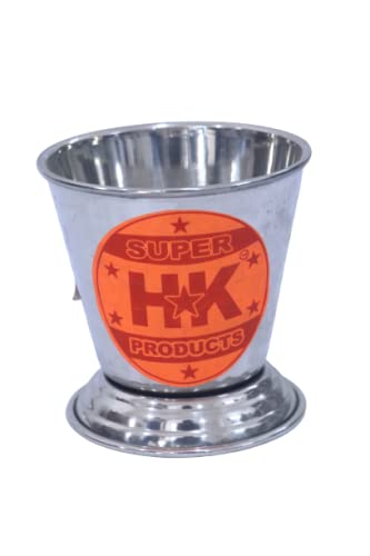Super HK Stainless Steel Bucket/Balti for Serving Dishes Without Handle