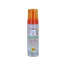 Creme of Nature Coconut Milk Curl Quench Foaming Mousse, 7 Fluid Ounce