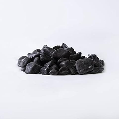 S4G Black Basalt Pebbles Our Black Basalt Pebbles bags 1 kg SAMPLE | works well as a decorative element of rock gardens, borders around the house, thicker fractions are used in gabions. (1, 20/40 mm) Cover