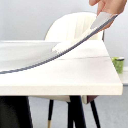 Tapis de protection transparent pour table à manger et restaurant propre