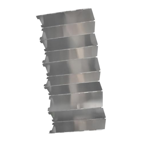 ABOOFAN Parabrisas Plegable para Estufa de Camping Placas Inoxidable Resistente al Desgaste con Contenedor para Cocina al Aire Portátil