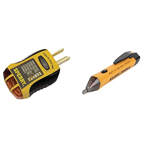 Sperry Instruments GFI6302 GFCI Outlet / Receptacle Tester, Standard