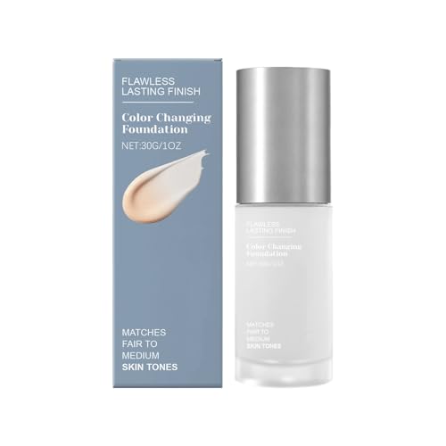 Base Que Cambia De Color, Efecto Hidratante E Iluminador, 30 G, Base Facial Impermeable, B-ase De Maquillaje Hidratante, Resistente Al Agua Y De Larga Duración, Para Pieles Grasas O Secas