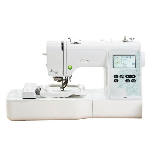 WLLKIY Máquina De Bordado Computarizada M330E For El Hogar, Máquina De Pegatinas con Nombre, Bordado Automático, Comercial, Pequeño, Mini Bordado De Letras Simple Fácil De Usar WLLKIY Máquina De Bordado Computarizada M330E For El Hogar, Máquina De Pegatinas con Nombre, Bordado Automático, Comercial, Pequeño, Mini Bordado De Letras Simple Fácil De Usar