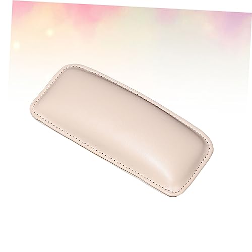 Cabilock 1Pc Car Leg Cushion Pad Comfortable PU Knee Support for Door Control Area Washable and Removable All Purpose Leg Brace Beige