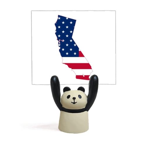 Support de mémo panda californien fixe pour ne plus perdre vos notes