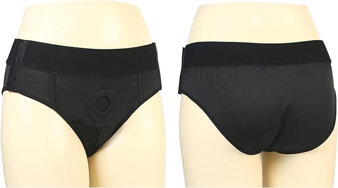 Harness Pants Strapless Briefs Underwear for Men Black4