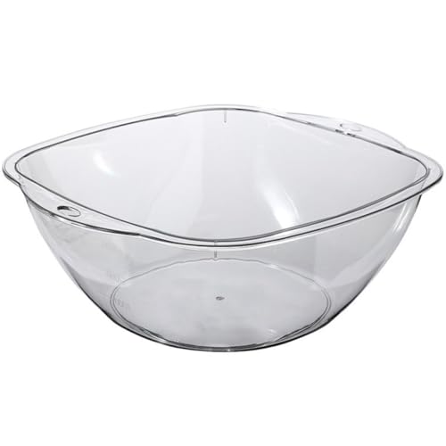 Lavabo en plastique transparent HOMSFOU moyen et épais pour le visage