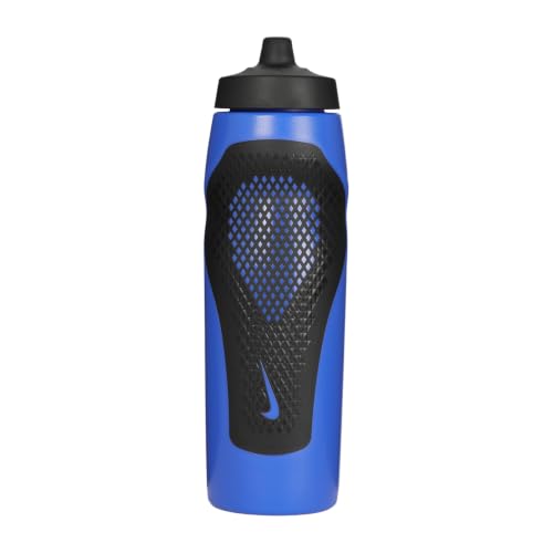 Image of Nike REFUEL BOTTLE GRIP 24 OZ - GAME ROYAL /BLACK /WHITE, 709 ML