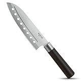 AGRUS Santoku Knife - Santoku Chef Knife with Plastic Grip -...