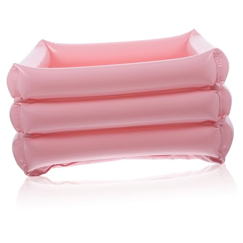 BATHVEVE Bassin Gonflable De Lavage Corporel Portable En Pvc Pliable Trou De Drainage Pour Patients Familles Et Voyages