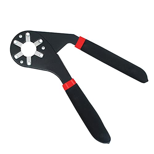 Scallop Granthi Enterprise? 8 Inch Bionic Adjustable Round Head Wrench by Logger Head Tools 14 Wrenches in 1 Grabs Bolt On All 6 Sides Patented Design Multiplies Gripping Force
