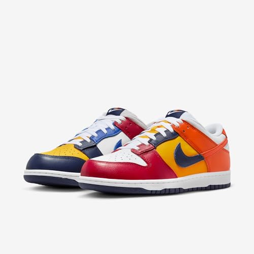 Image of Nike Dunk Low JP Shoes (Midnight Navy /Varsity Red /Neutral Grey /Varsity Maize) Size 15