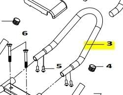Sunlite F6 Trainer Replacement Parts Handlebar A #3