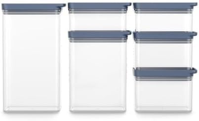 Electrolux Kit 6 Potes Herméticos e Organizadores de Geladeira, M...