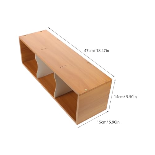 Estante para CD de gran capacidad fabricado en madera noble 3