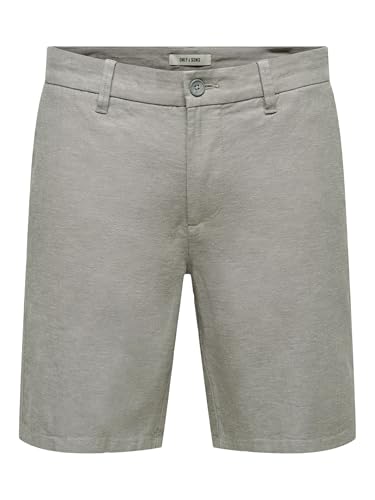 Only & Sons ONSMARK 0011 Cotton Linen Shorts NOOS – Ansicht 1