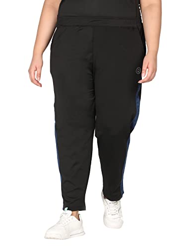 Image of CHKOKKO Women's High Rise Regular Fit Track Pants