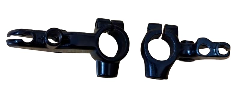 LA Products Clutch & Brake Yoke Lever Set Compatible with Hero Honda Splendor/Super Splendor/CD Deluxe/Glamour/Achiever | Set of 2 | OEM Fit | Chrome Finish | Direct Fit All Years-image-36