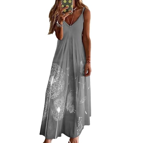 Robe de plage longue à motif chat pour vos vacances d'été