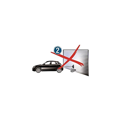 Mottez A082C Garage Door Lock, Silver - Image 4