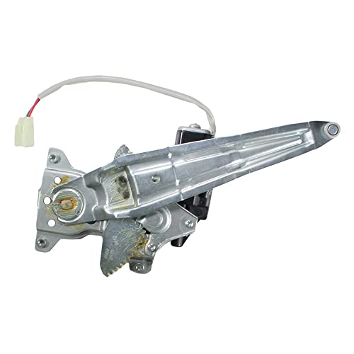 Image of TRQ Rear Left Power Window Regulator & Motor Assembly Drivers Side Compatible with 2003-2008 Toyota Corolla