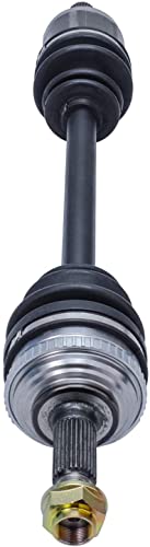 Image of Detroit Axle - Front 2pc CV Axles for 99-02 Honda Accord, 01-03 Acura CL, 99-03 TL, 2 CV Axles Assembly 1999 2000 2001 2002 2003 Replacement