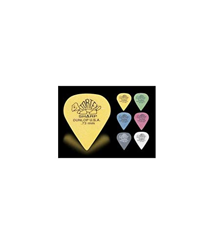 Dunlop 412 Plektren TORTEX SHARP Dealers Pack