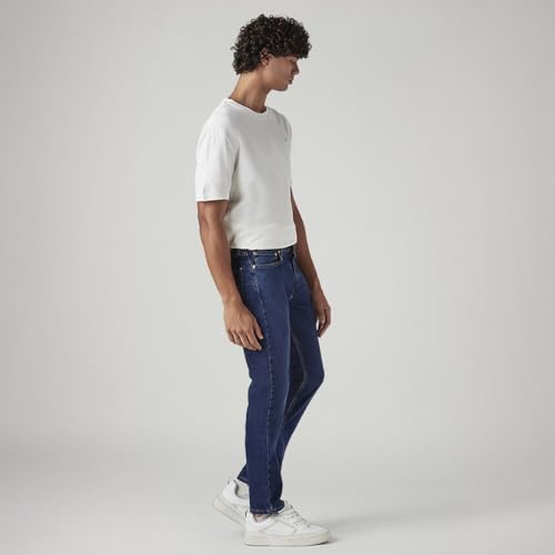 Image of Levi's Men's 511 Dark Indigo Slim Fit Mid-Rise Jeans