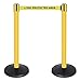 QueueWay PLUS - QPLUS-35-ESD - yellow post, 2" wide, 10