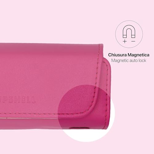 UPSHELL - Beschermhoes compatibel met e-sigaret - etui van hoogwaardig kunstleer - portemonnee/etui met organizer voor powerbank, accessoires, vloeistof - Afbeelding 6