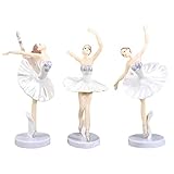 ❤Figuras de Niñas Bailarinas: Nuestras decoraciones para tartas de cumpleaños están inspiradas en elegantes bailarinas, son elegantes y llenas de naturaleza infantil, son muy atractivas para los niños y muy queridas por los niños amantes de la danza