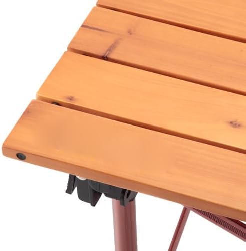 Amazon.co.jp: ナチュラルウッドロールテーブル アウトドア キャンプ
