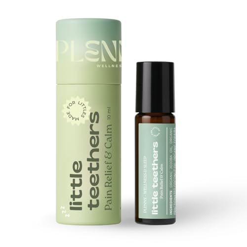 natural teething relief roller with organic essential oils 3 months made with jojoba oil chamomile lavender frankincense