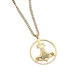 Genérico Collar de martillo nórdico para hombre, colgante de colgante de ancla celta, regalo de joyería