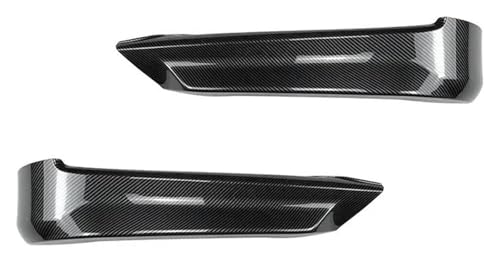 Lèvre de pare-chocs avant pour BMW E90 E91 LCI 2005-2008 aspect carbone