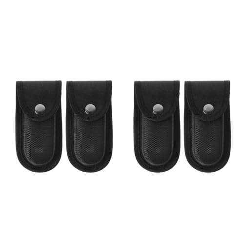 Étuis de rangement pliables en nylon noir pour chantiers exigeants