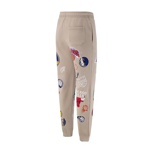 Pantalon de jogging NBA au tissu super doux et logos imprimés - 3